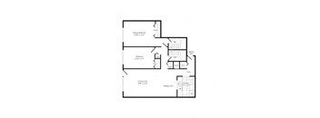 a floor plan of a house at Elme Bethesda, Maryland, 20814