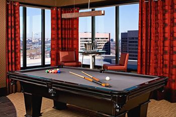 Billiards Table at The Paramount, Arlington, Virginia