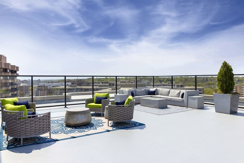 Rooftop Deck at The Paramount, Arlington, VA, 22202