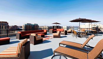 Rooftop Lounge Area at The Paramount, Virginia