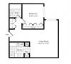 aa9 Floor Plan aa9 Floor Plan at Park Adams Apartments, Virginia, 22201