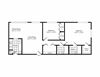 bc1 Floor Plan bc1 Floor Plan at Park Adams Apartments, Arlington, 22201