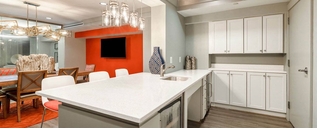 Kitchen Sink at Park Adams Apartments, Arlington, Virginia