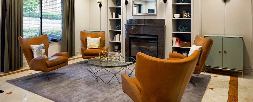 Lobby Area at Park Adams Apartments, Arlington, VA, 22201