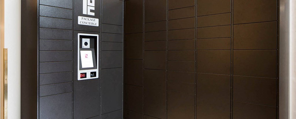 Package Concierge Locker System at Park Adams Apartments, Arlington