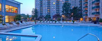 Pool at Riverside Apartments, Alexandria, VA, 22303
