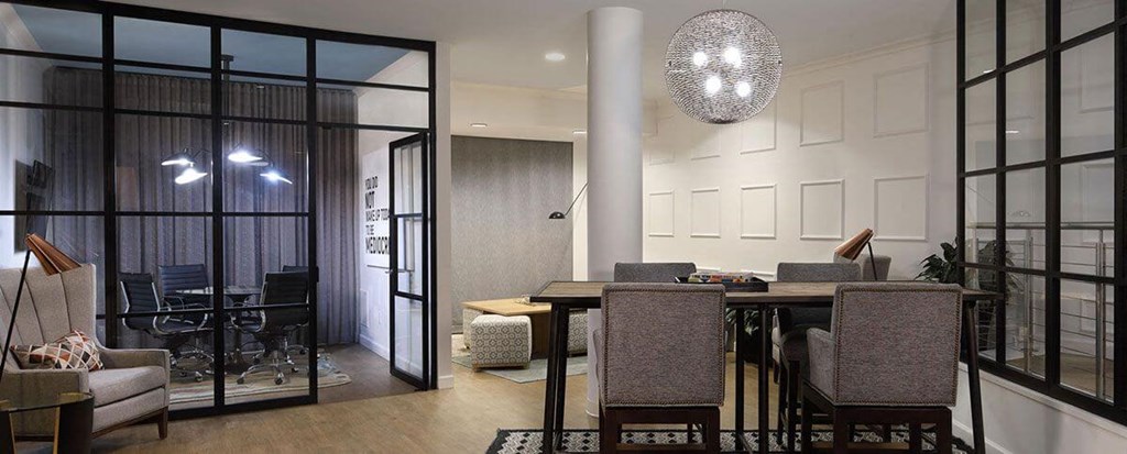 Business Room at Wellington Apartments, Arlington, 22204