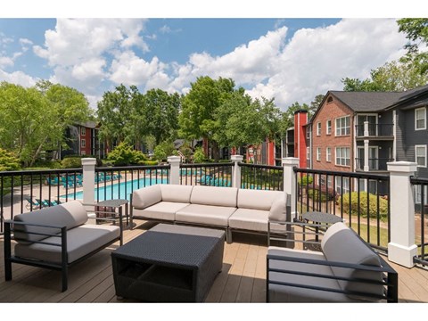 Sundeck Outdoor Seating at Elme Druid Hills, Georgia