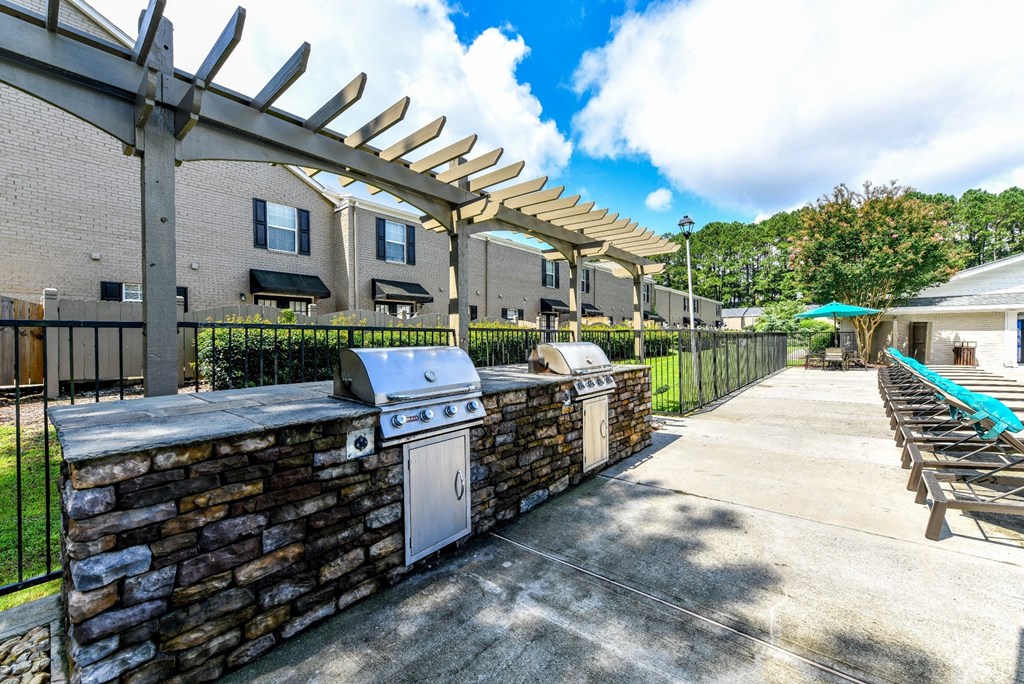 Grilling Station at Elme Sandy Springs Apartments, Georgia