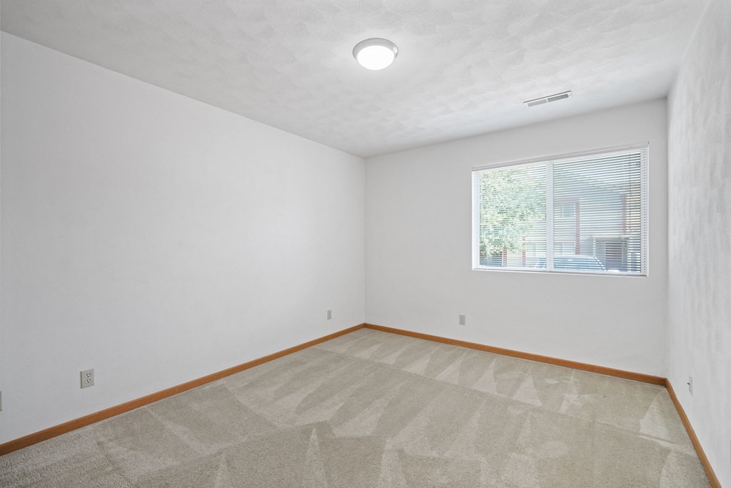 the living room is clean and ready for us to use