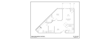 Floor plan of Madison & Main Apartments in Waunakee, WI.