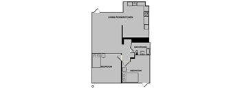 a blueprint of a floor plan of a house