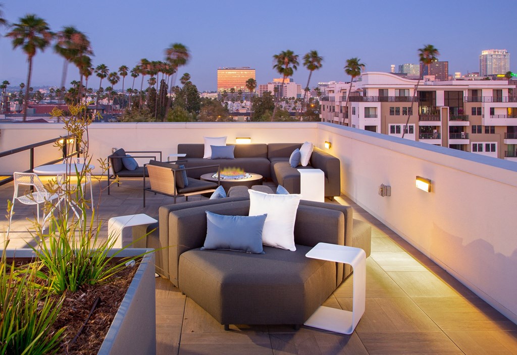  Rooftop Lounge In Sunset at Miles at Harvard, California