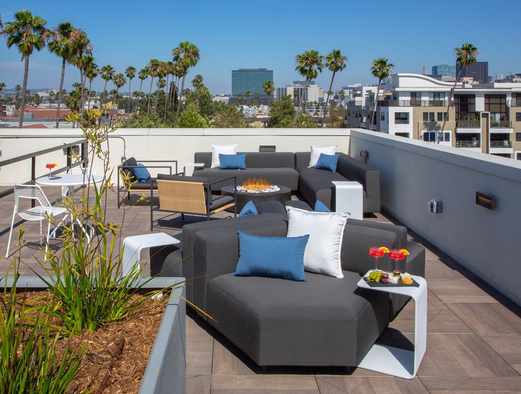 Rooftop Lounge at Miles at Harvard, Los Angeles, CA, 90020