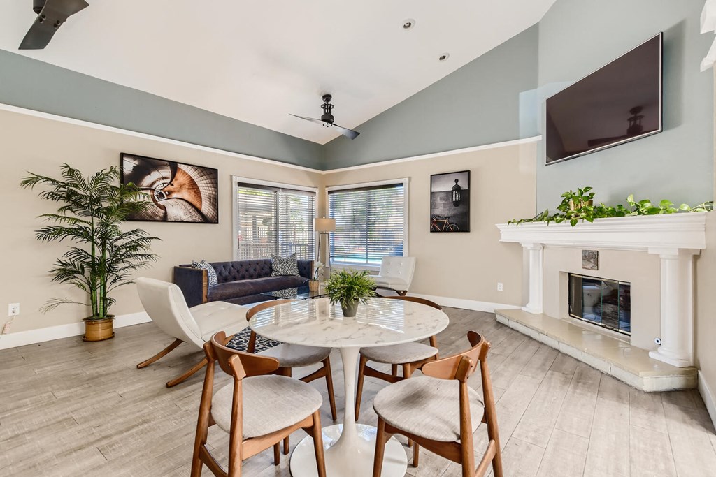 Fireplace Lounge at Carmel at the Colony, California