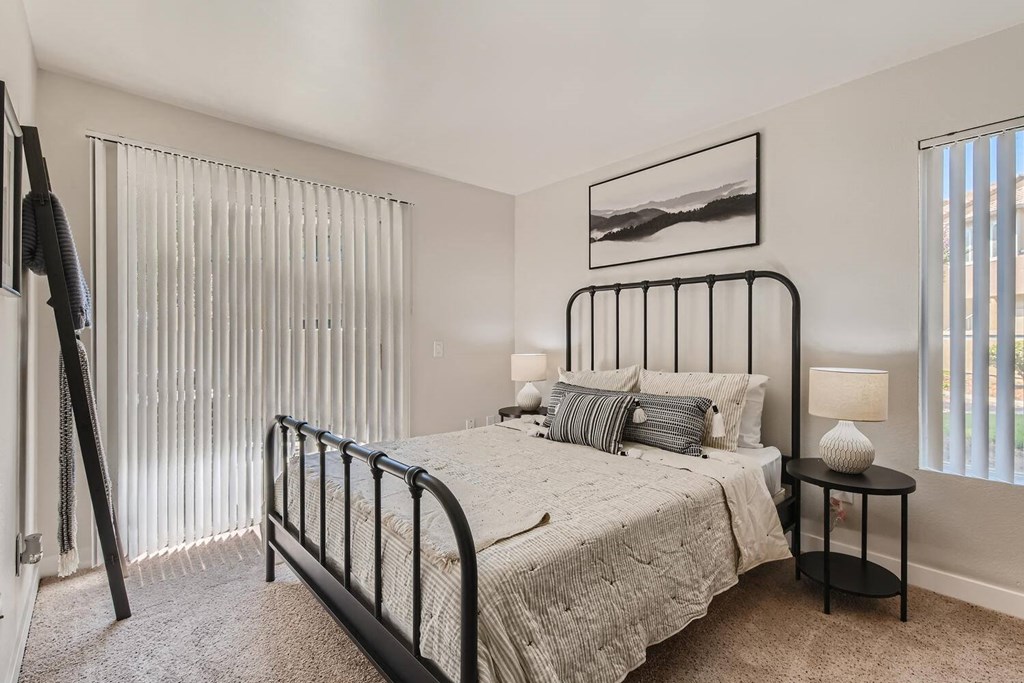 Large Comfortable Bedrooms at Carmel at the Colony, California