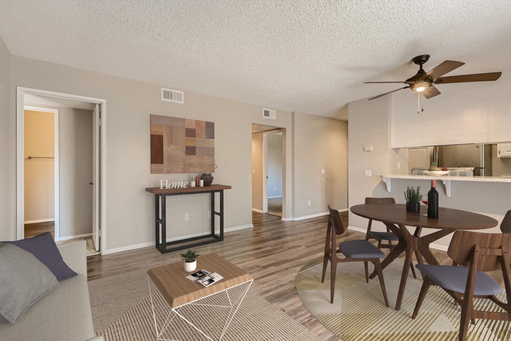 Living room at Carmel at the Colony, Ontario, California