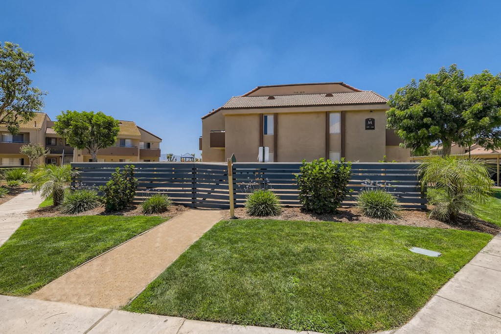 Property Exterior by Building M at Carmel at the Colony, California