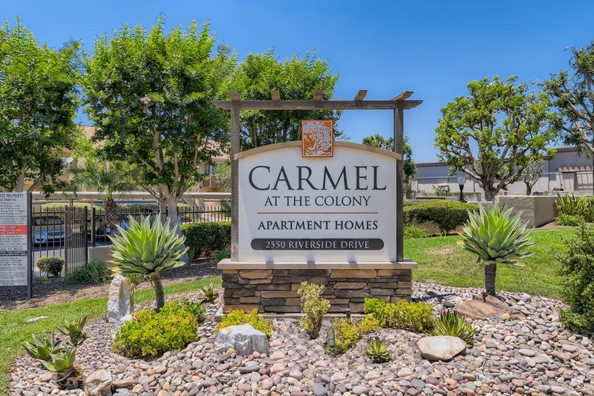 Monument Sign at Carmel at the Colony, Ontario, CA, 91761 - Photo Gallery 1
