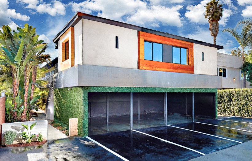 a house with a driveway in front of it