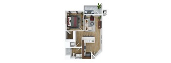 Unit 1B at The Park on Washington, Murrieta California
