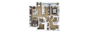 Unit 2B Third Floor at The Park on Washington, California