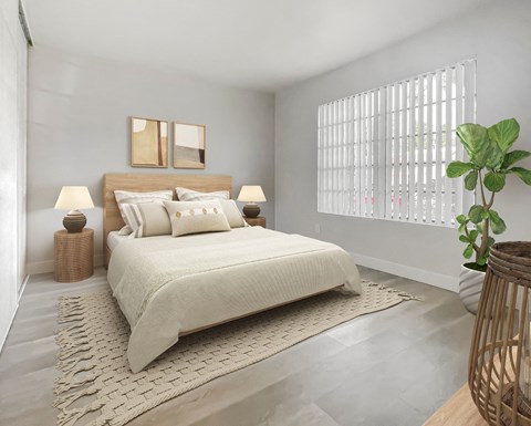 Bedroom view at Summer Meadows, Riverside, CA