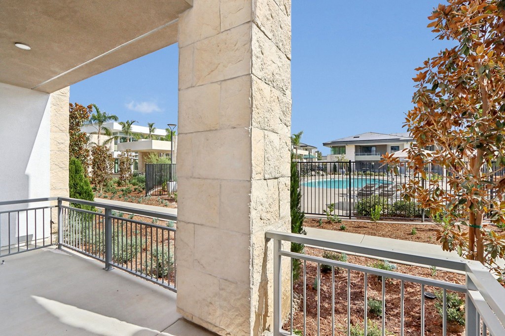 the views of the pool at polo ridge apartments at The Max on Jefferson Apartments, Murrieta, California
