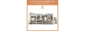 Laguna Floor Plan at Haven at La Mesa, San Diego, CA