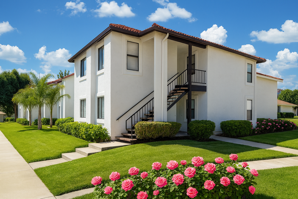 Green Space at Broadview Apartments, San Bernardino California