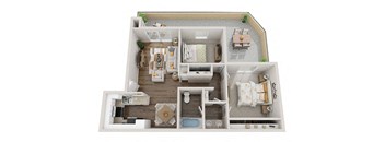 Monterrey Floor Plan at Carmel at the Colony, Ontario, CA