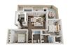 Carmel Floor Plan Carmel Floor Plan at Carmel at the Colony, Ontario, 91761