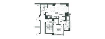 a floor plan of a house