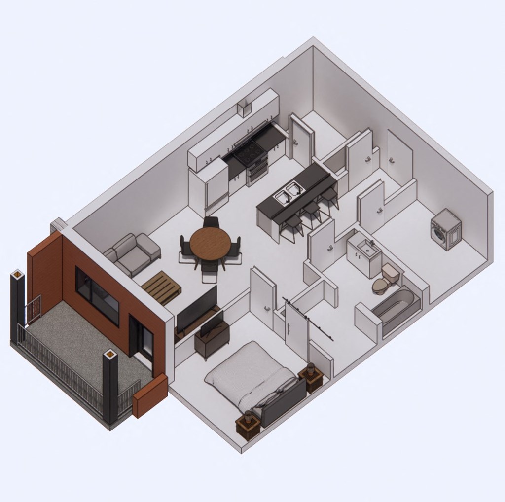 a floor plan of a house