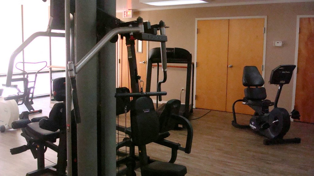 Fitness Area at Hampton Apartments in Clearwater, FL 33759