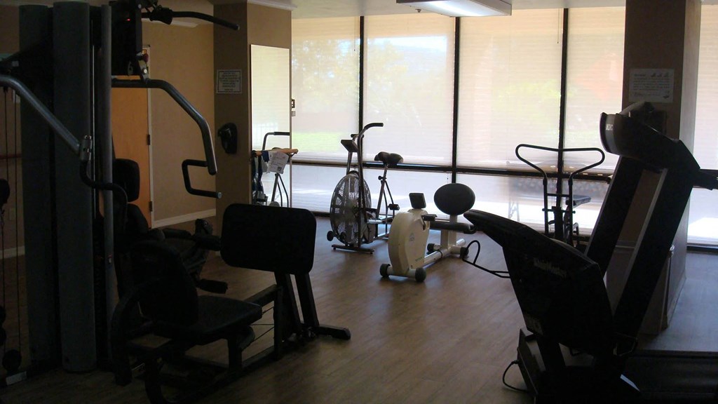 Fitness Area Fitness Area at Hampton Apartments in Clearwater, FL 33759