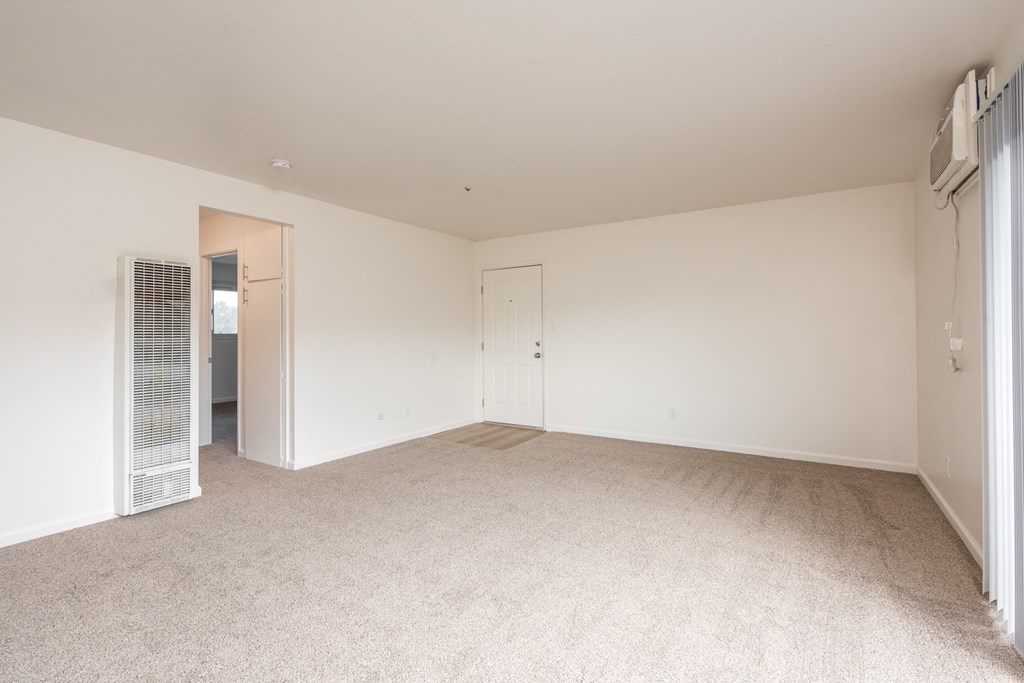 Living Room of an Upstairs 2 BRM Apartment