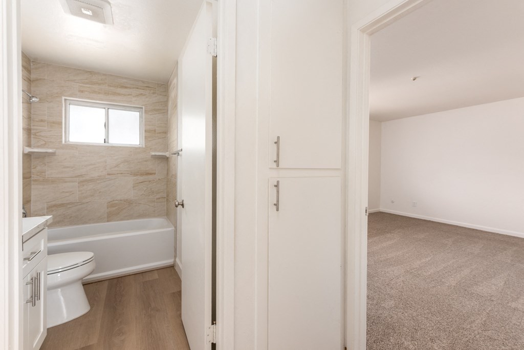 Hallway of Upstairs 1 BRM Apartment