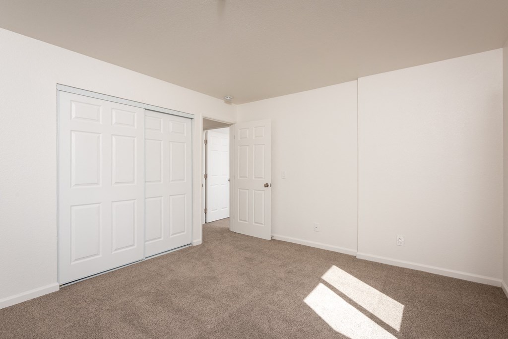 Bedroom of an Upstairs Apartment