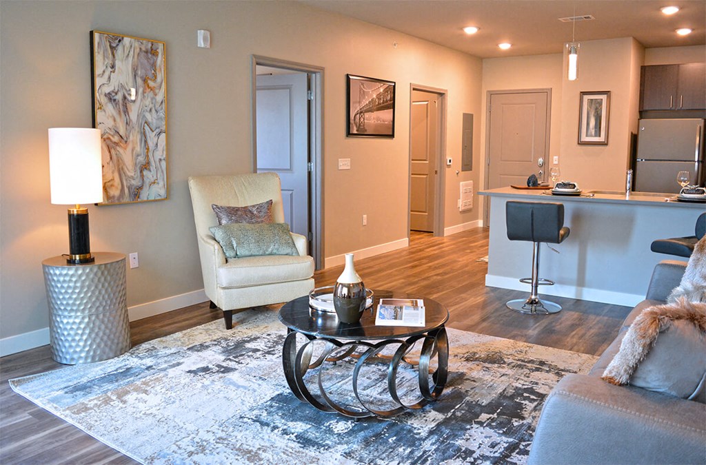 Living room at 5300 Centre, St. Peters, MO