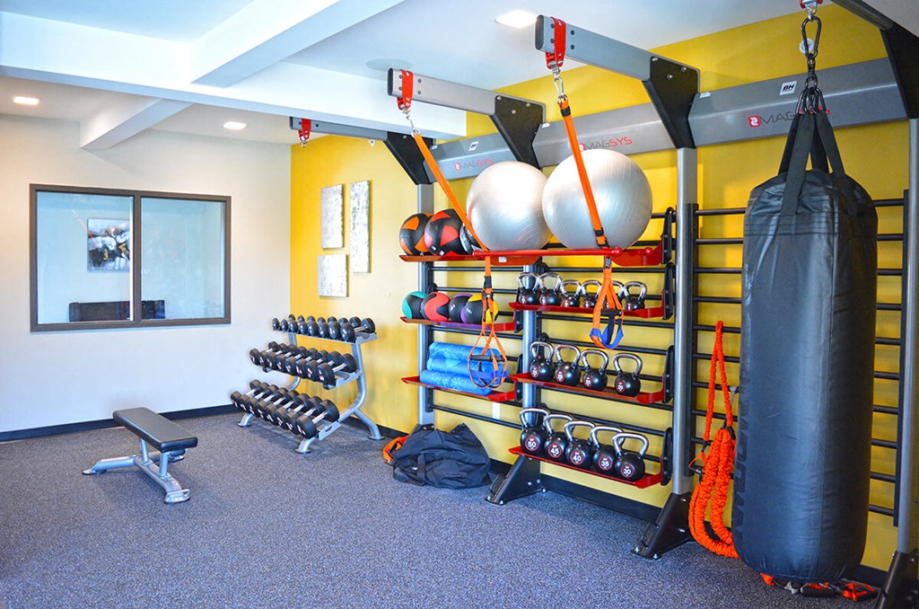 Fitness center at 5300 Centre, Missouri, 63376