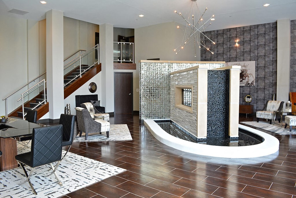 Lobby view at 5300 Centre, St. Peters, Missouri