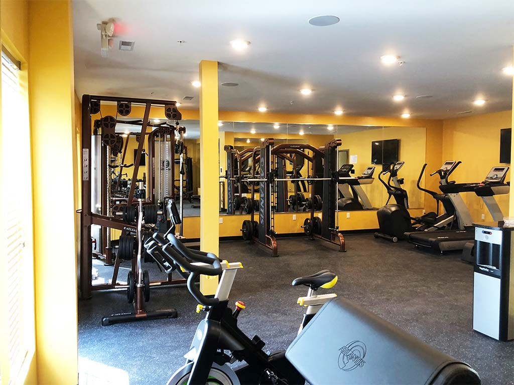 Gym at 1400 Russell Apartments, Saint Louis, MO, 63104