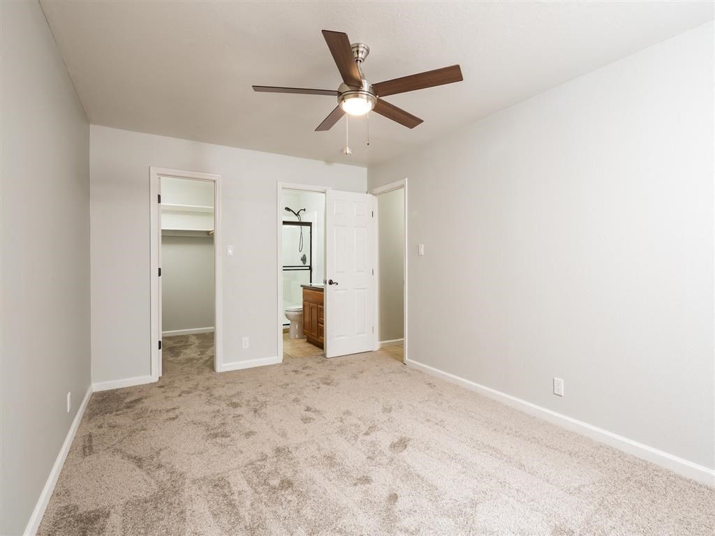 Master Bedroom including Walk-in Closet & Attached Bathroom