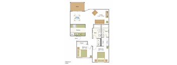 WaterView Two Bedroom, Two Bath