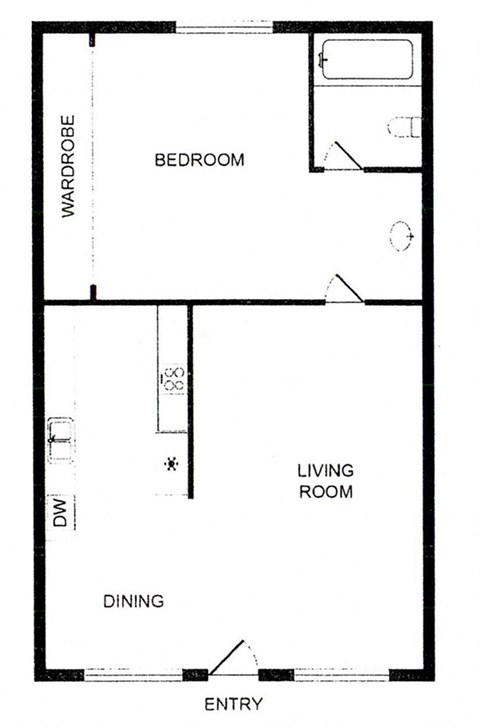 Elevate One Bedroom, One Bath