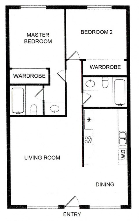 Elevate Two Bedroom, Two Bath