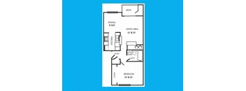 Village Fair One Bedroom, One Bathroom