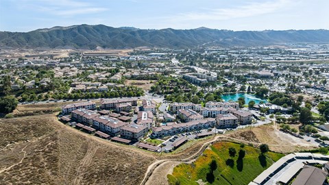 A bird's eye view of Arrive Temecula