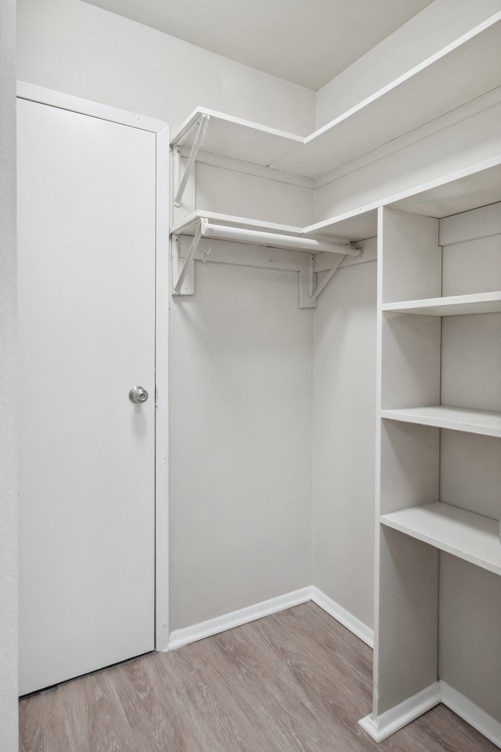 Closet space at Briarwood Apartments, Dumfries